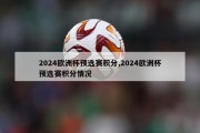 2024欧洲杯预选赛积分,2024欧洲杯预选赛积分情况