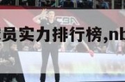 历年nba球员实力排行榜,nba历年球员名单