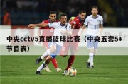 中央cctv5直播篮球比赛（中央五套5+节目表）