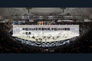 中超2024年开赛时间,中超2024赛程一览表