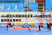 nba国王队历届球员名单,nba国王队历届球员名单照片