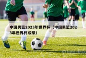 中国男篮2023年世界杯（中国男篮2023年世界杯成绩）