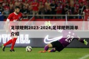 足球规则2023-2024,足球规则简单介绍