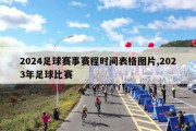 2024足球赛事赛程时间表格图片,2023年足球比赛