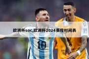 欧洲杯soc,欧洲杯2024赛程时间表