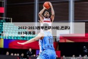 2012-2013西甲巴萨30轮,巴萨2013年阵容