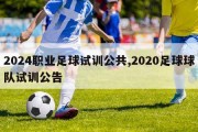 2024职业足球试训公共,2020足球球队试训公告