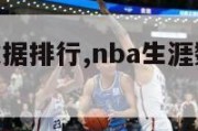 nba生涯数据排行,nba生涯数据排行榜最新