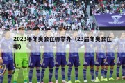 2023年冬奥会在哪举办（23届冬奥会在哪）